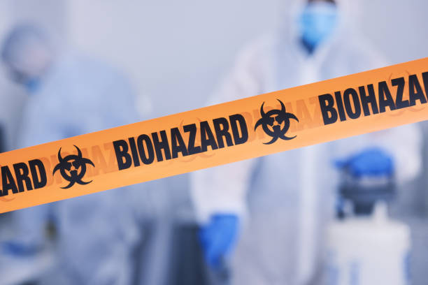 Professional Blood Cleanup technician working in Park Ridge, IL